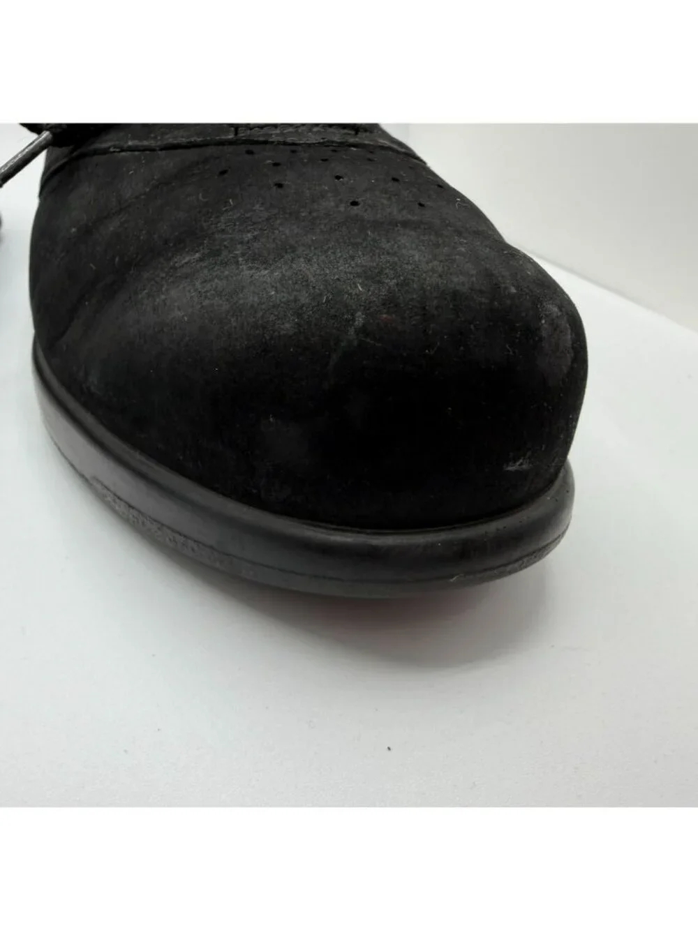 SAS Free Time Walking Shoes Women Size 9.5 Black Leather Tripad Comfort Sneaker